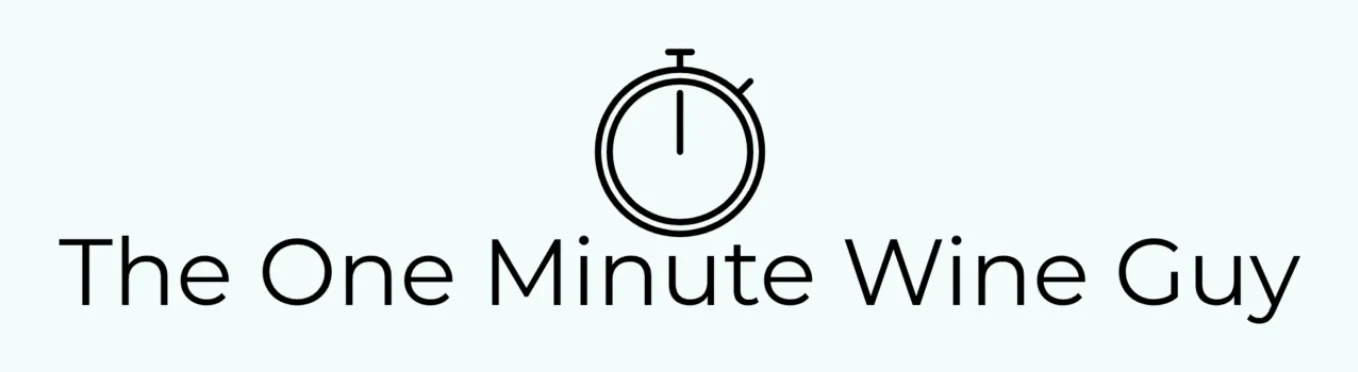 The One Minute Wine Guy logo